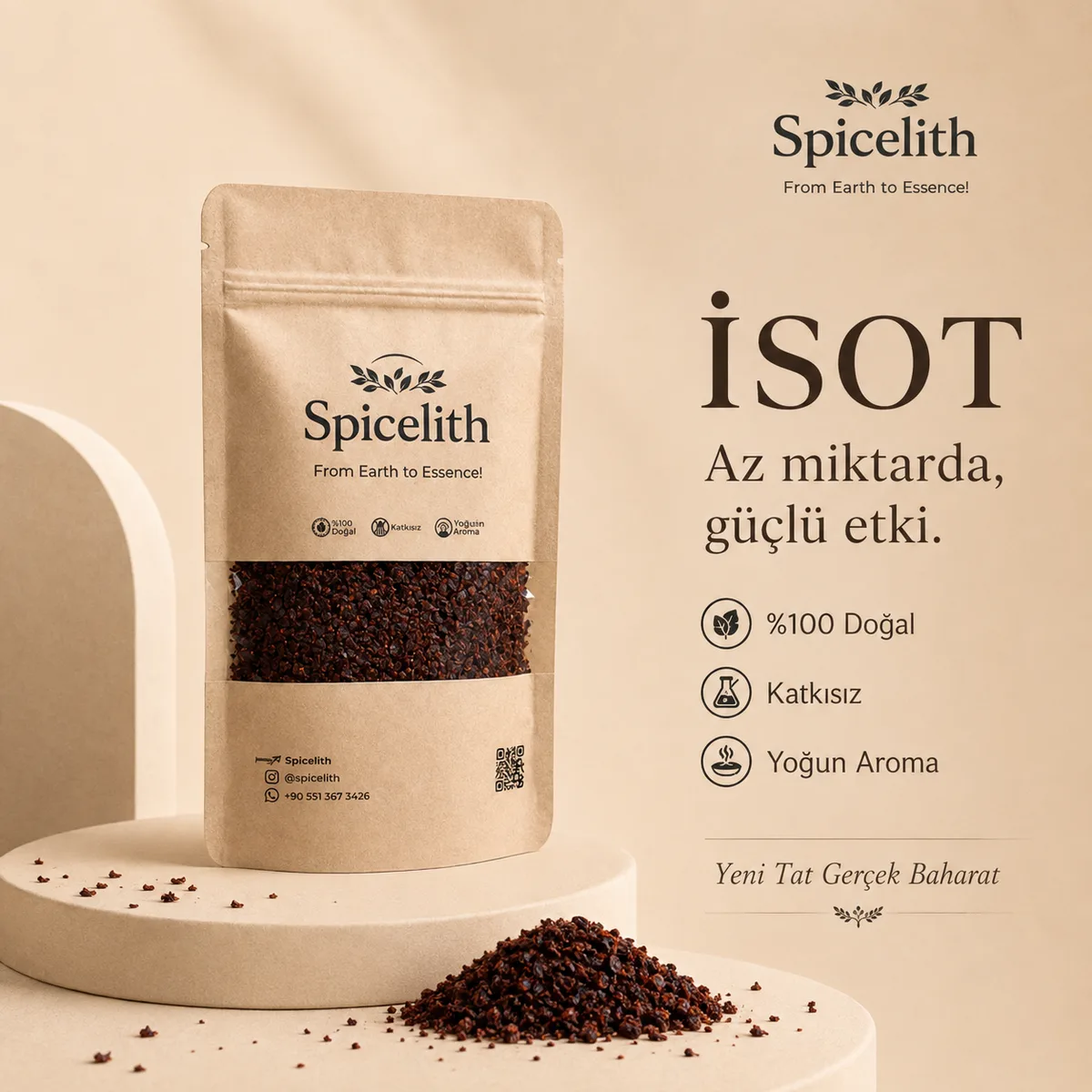 Spicelith İsot — Karanlığında Yoğun Lezzet Saklı.