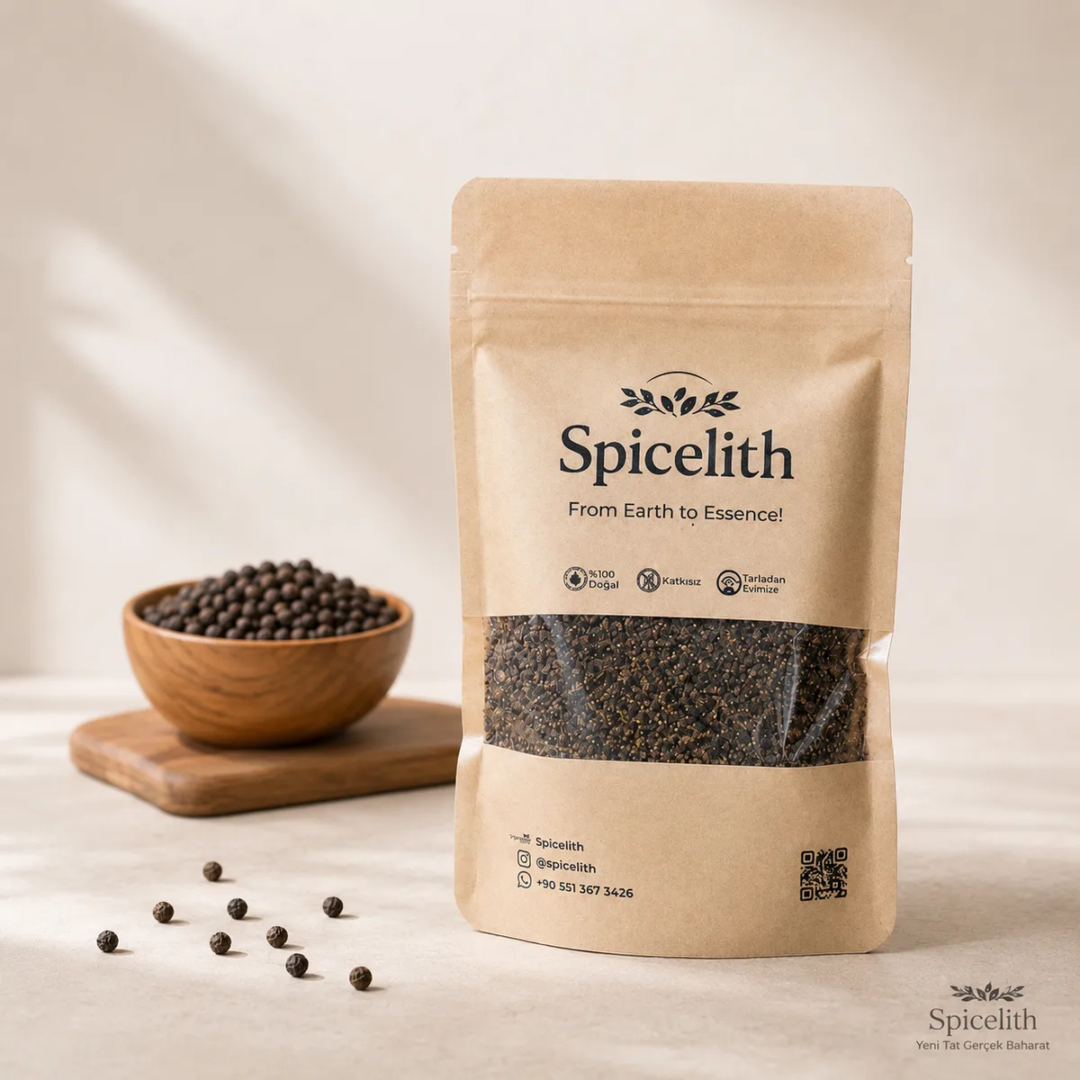 Spicelith Karabiber — Her Öğünde Güçlü Bir Dokunuş.