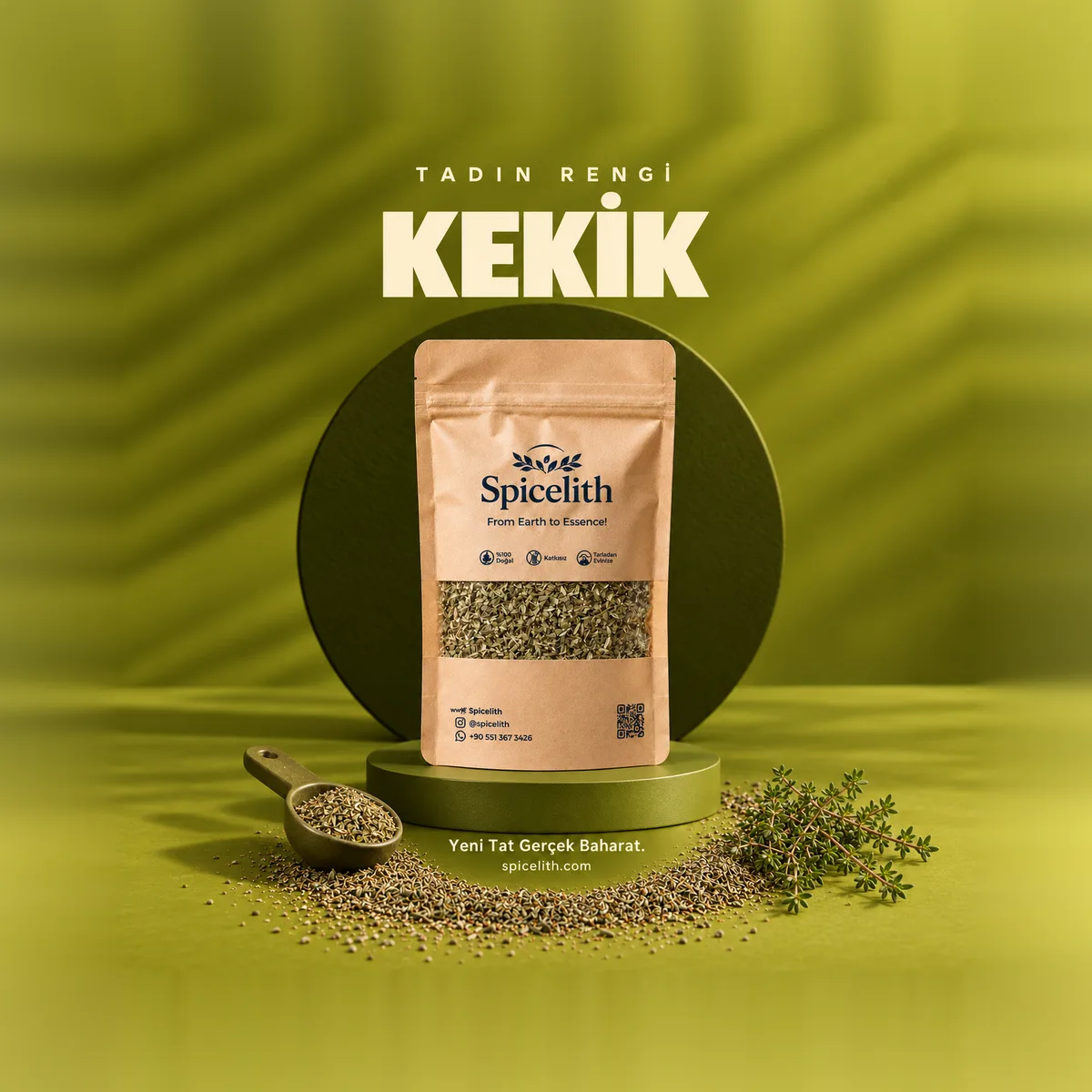 Spicelith Kekik — Bir Tutamda Dağ Havası.