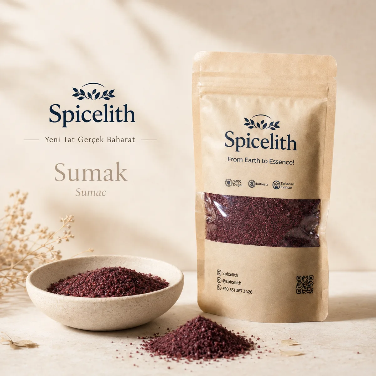 Spicelith Sumak — Ekşiliğin zarif yorumu.