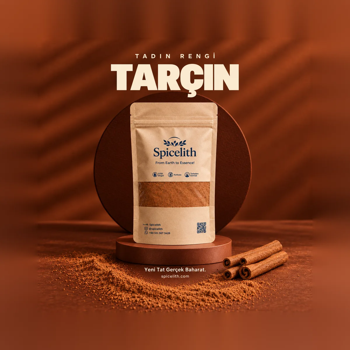 Spicelith Tarçın — Kabuğunda Saklı Zarafet.