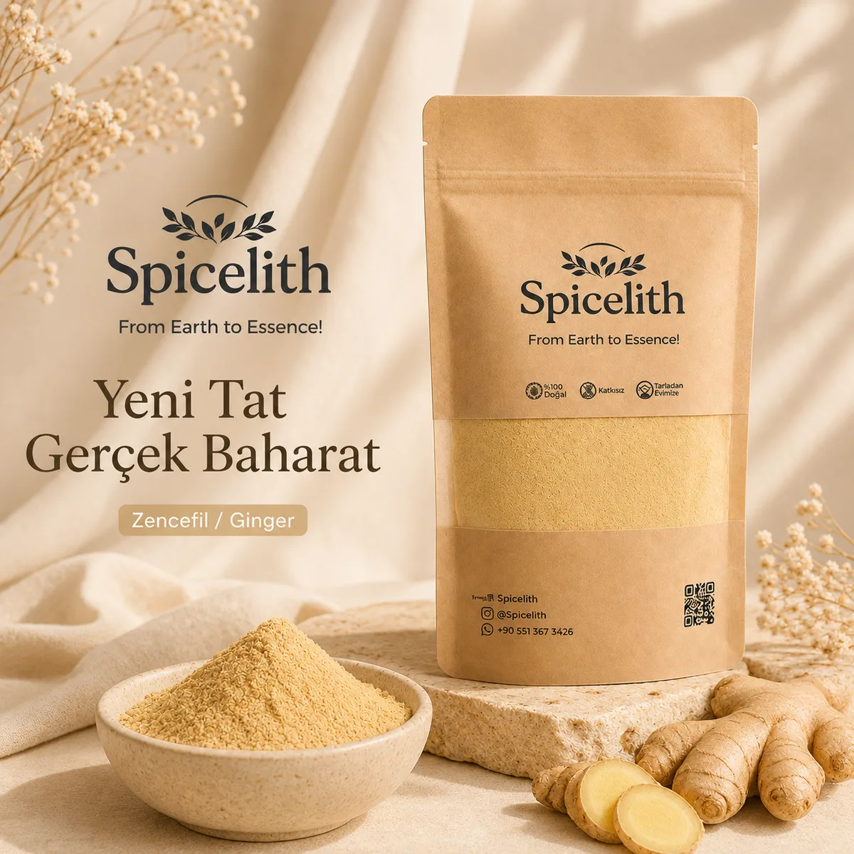 Spicelith Zencefil — Canlandıran güç.