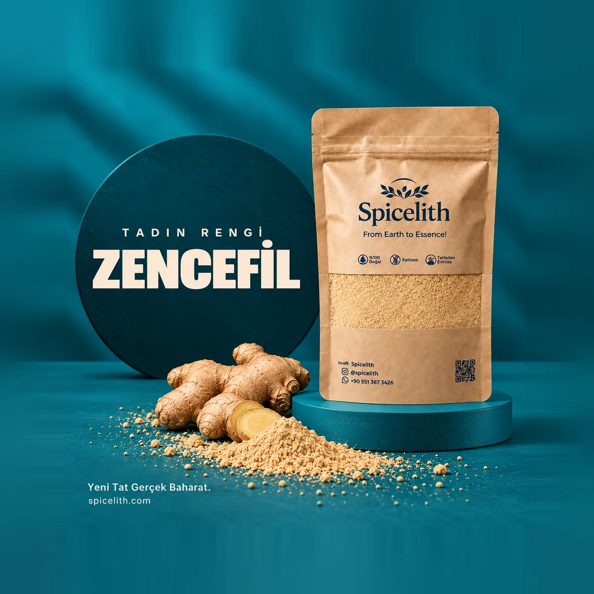 Spicelith Zencefil — Canlandıran güç.